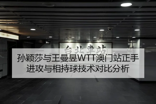 孙颖莎与王曼昱WTT澳门站正手进攻与相持球技术对比分析